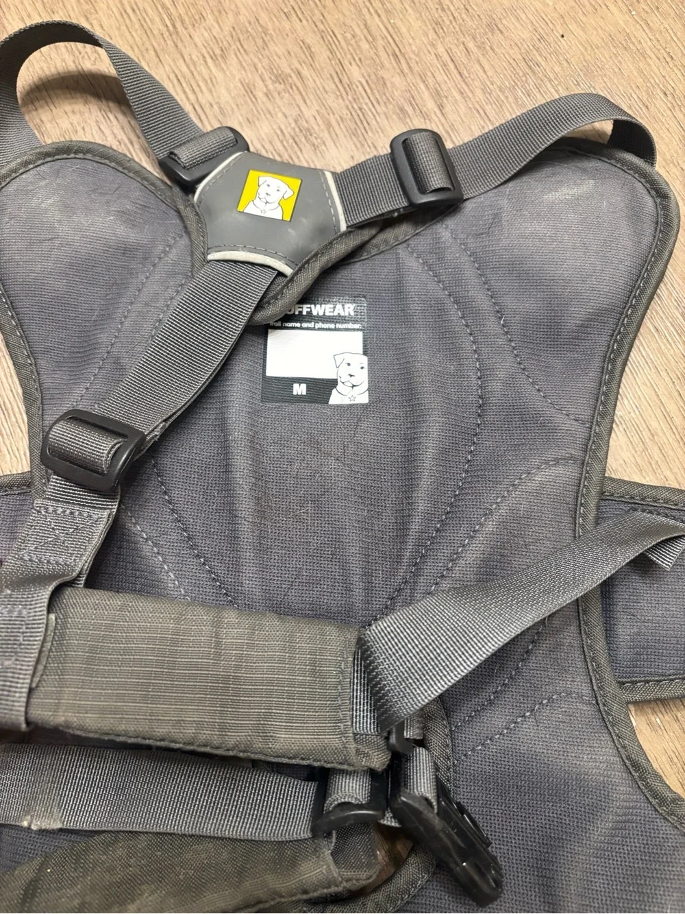 Ruffwear webmaster Grey Harness size m